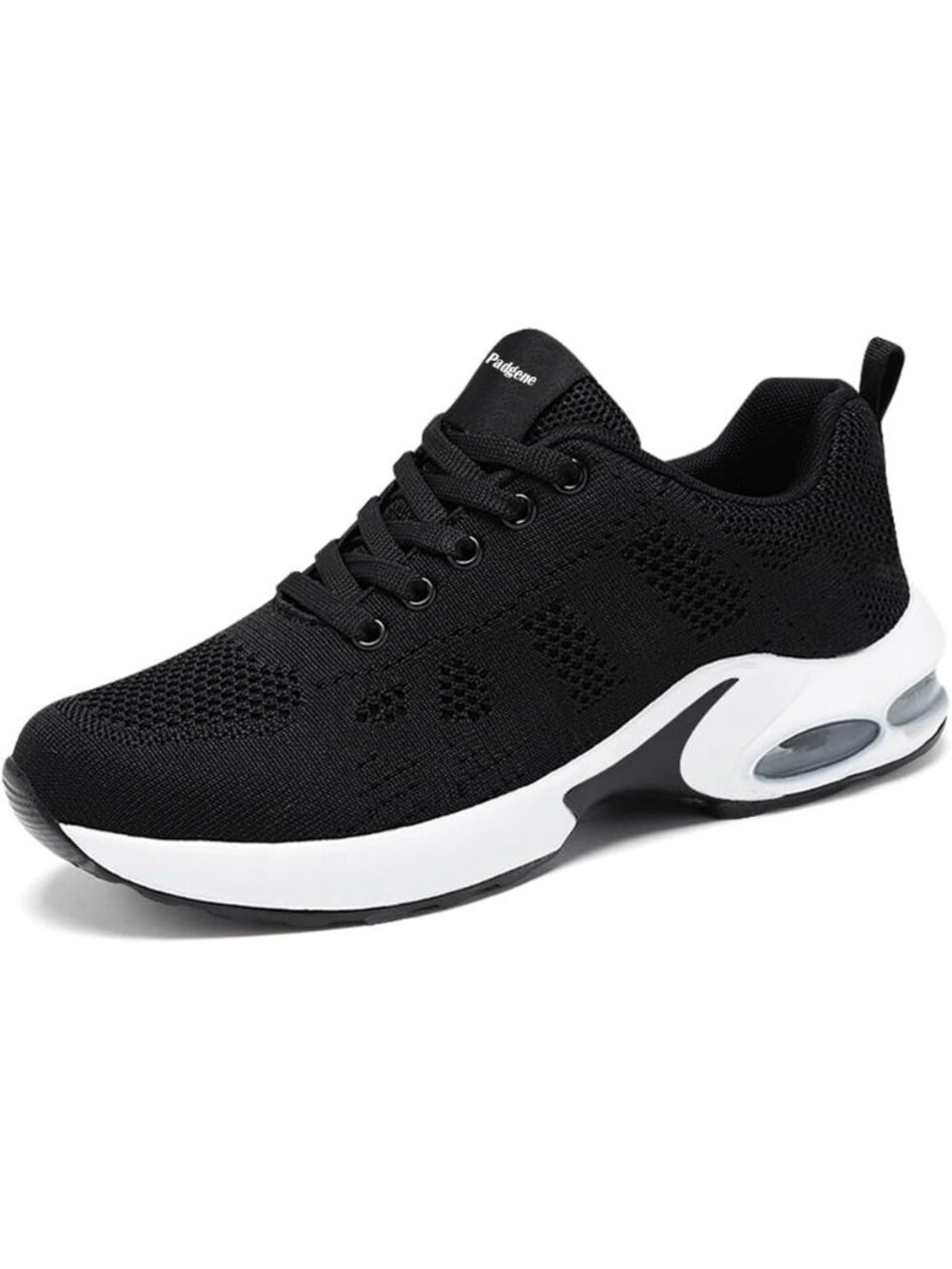 Women's Black Mesh Comfortable Lightweight Casual Gym Work Fashion Sneakers Shoe